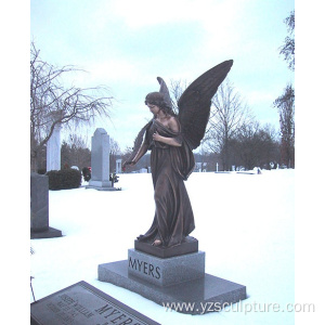 Decoration Sculpture Bronze Angel Statue for Sale